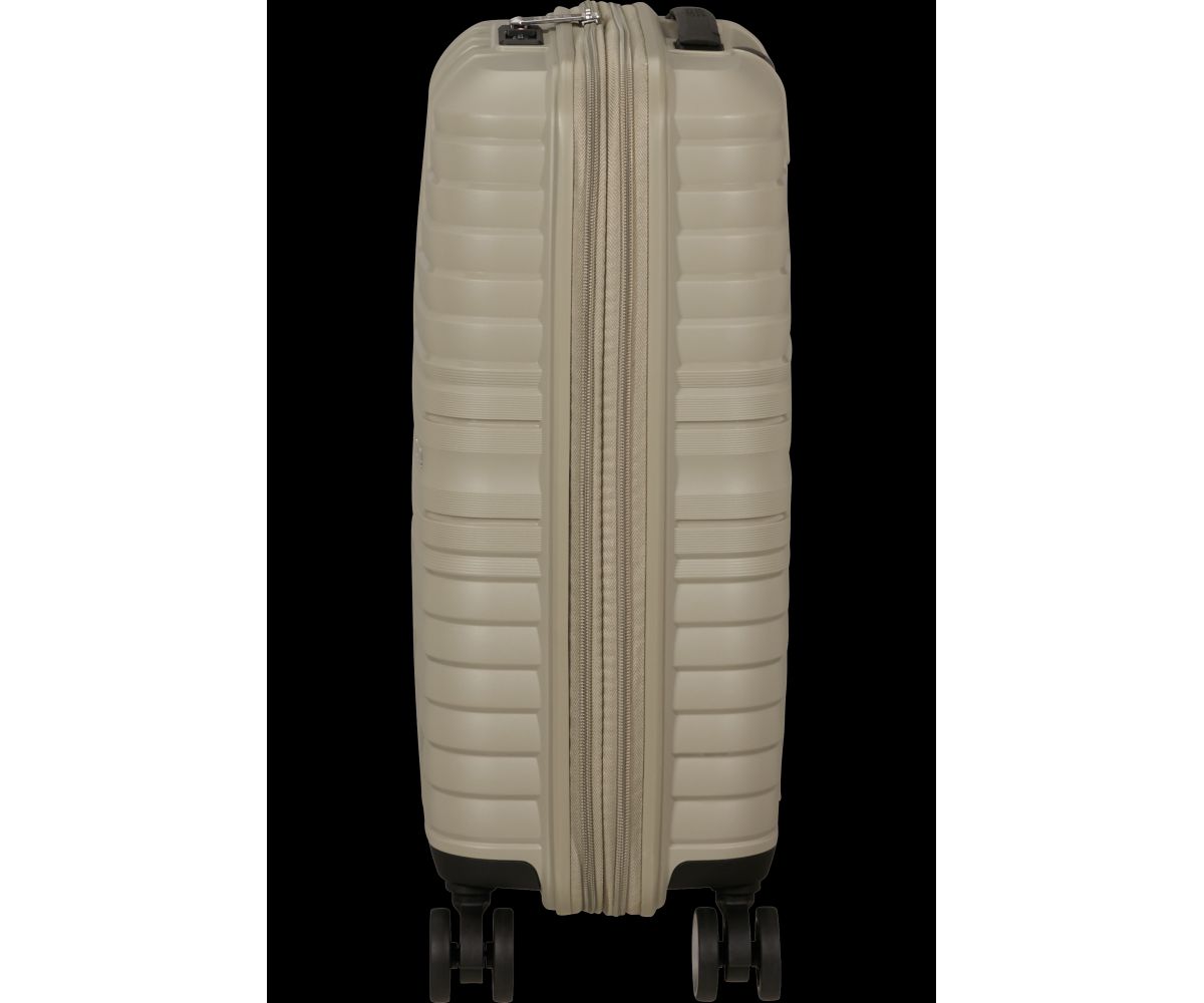 AMERICAN TOURISTER 155265 2038 American Tourister Flytwist 155265-2038 Βαλίτσα Καμπίνας 55x40x20cm με 4 Ρόδες Μπεζ