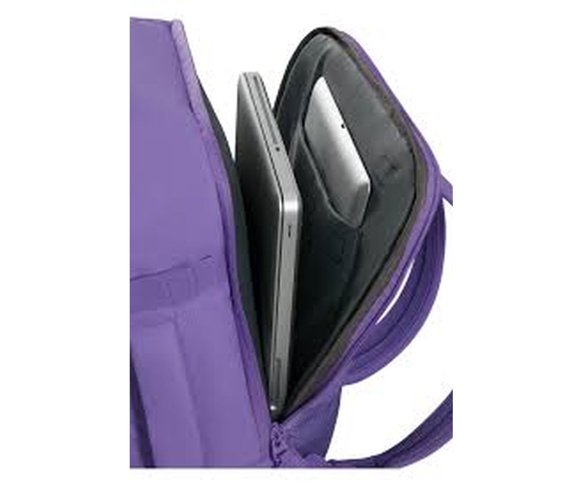 AMERICAN TOURISTER 160320 A989 American Tourister Take2Cabin S/M Puff Cabin Backpack - purple pulse